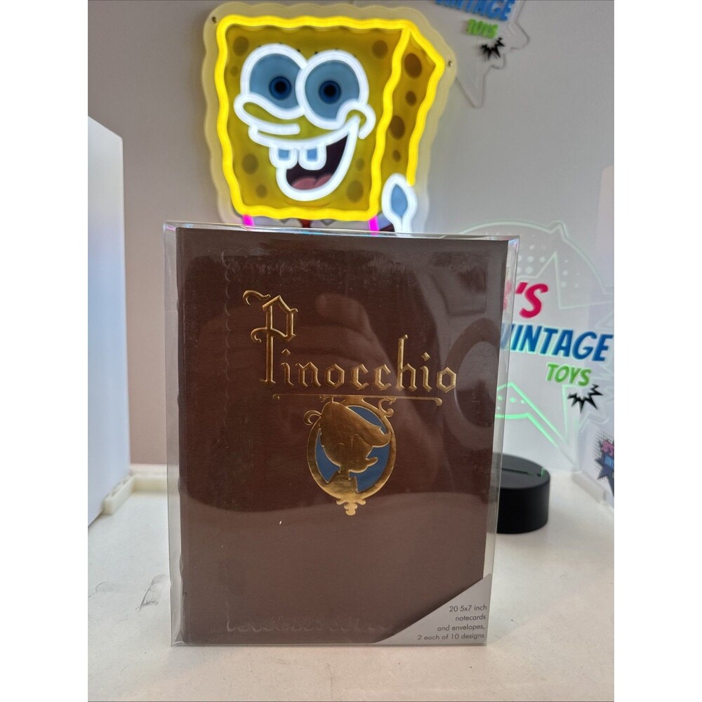 2020 Disney Pinocchio Replica Journal New Note Cards